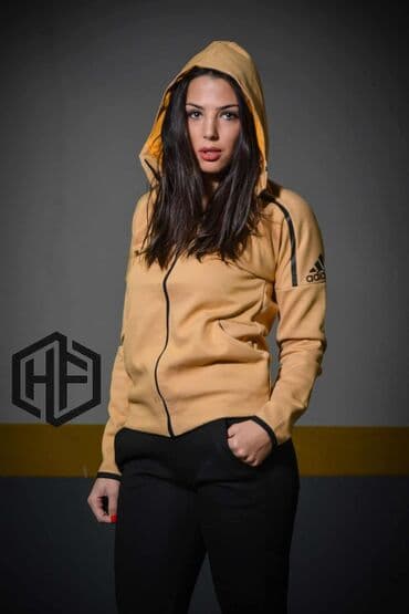 jakna sa prirodnim krznom: Adidas, Jednobojni, bоја - Šareno — 4