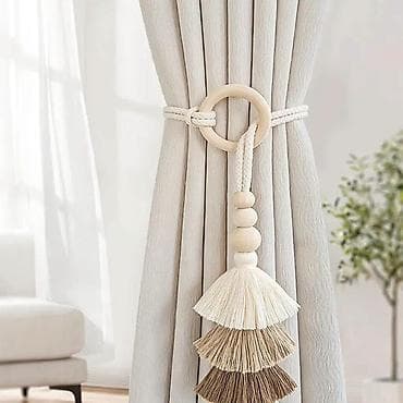 slusalice za devojcice: Elegantna dekoracija za zavese 🌸 Prelepa dekorativna traka za zavese — 6