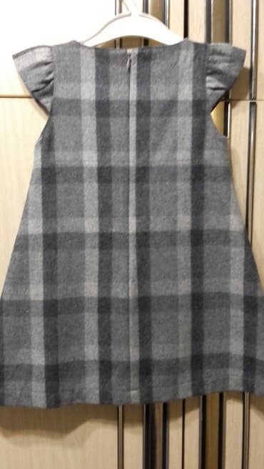 satenske haljine modeli: Midi, Bez rukava, 98-104 — 2