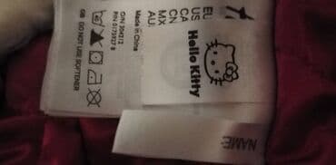 stitnici za ruke za motor: Kapa HELLO KITTY poliester vel.122/128,ocuvana — 3