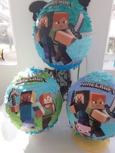 lidl sator za decu: Pinjata Minecraft Pinjata se poručuje 7dana unapred! Pinjata je — 2