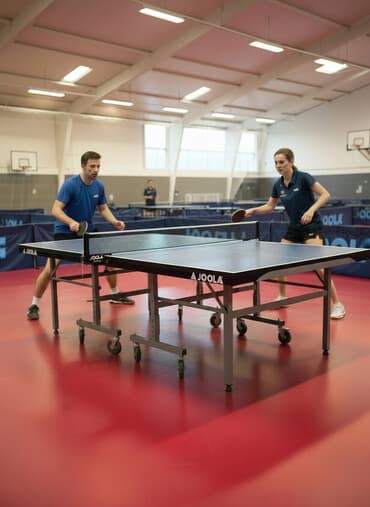 stoni fudbal igracka: Тенис стол Професионални сто за стони тенис JOOLA, модел World Cup — 6