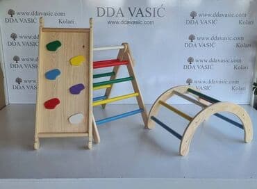Drvene Penjalice za Decu Komplet za 98 eura,porucite nesto savrseno za