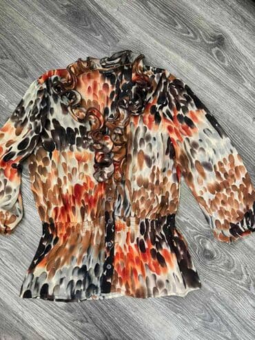 tunika boho style: M (EU 38), Leopard, krokodil, zebra, bоја - Šareno — 1