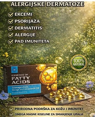 krema sa puzevom sluzi: Prirodni dodaci ishrani – Essential linija 1) Essential Fatty Acids – — 4