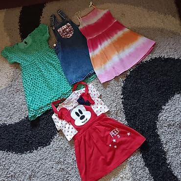 martinke za devojcice metro: Veliki paket letnje garderobe za devojcice Vel 110 Ocuvano, moze za — 2