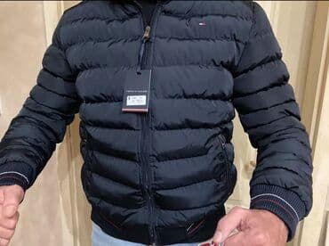 n fashion jakne muske: Winter jacket Nylon, M (EU 50), Tommy Hilfiger, color - Black — 2