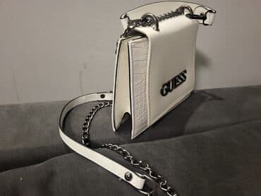 smaragdno zelena torbica: Torba za rame, Guess, Materijal: Koža — 2