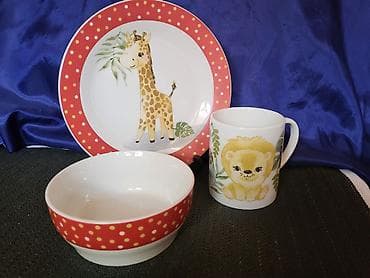 Set nov,deciji nemacki,najfiniji kostani kineski porcelan. Set za na lalafo.rs Set nov,deciji nemacki,najfiniji kostani kineski porcelan. Set za