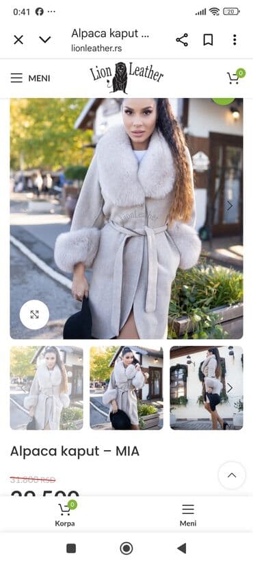 alpha industries duksevi: M, Wool, color - Beige — 5