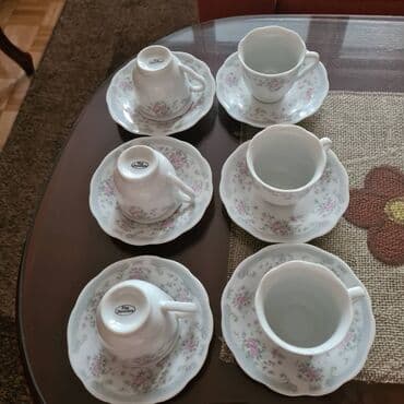 Kuhinjski setovi: Nove šoljice za kafu, porcelan, bez kutije — 2