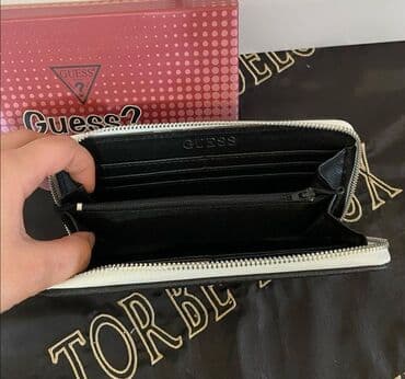 guess torba crna: Ženski novčanik, Guess, Materijal: Veštačka koža — 4