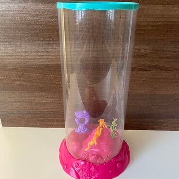 ideal gace: Presladak akvarijum za deciju igru Od plastike,prelep ukras za deciji — 1