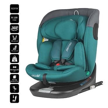 autosedišta: Coccolle Atira – Auto-sedište iSize 40–150 cm, plavo - i-Size R129 — 3