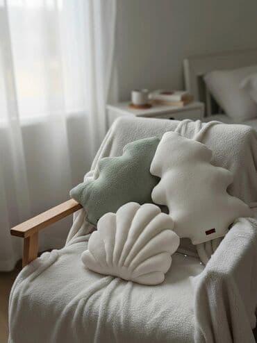 Zavese i draperije: Dekorativni jastuk, bоја - Šareno — 1