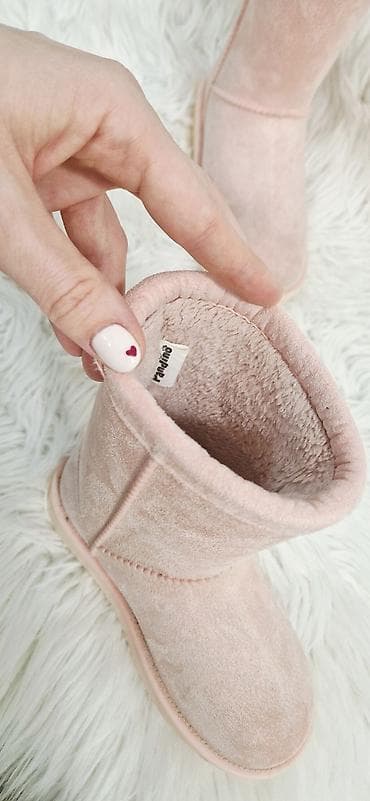 reserved obuca za decu: Roze vodootporne čizmice za devojčice - Pandino, veličina odgovara — 4