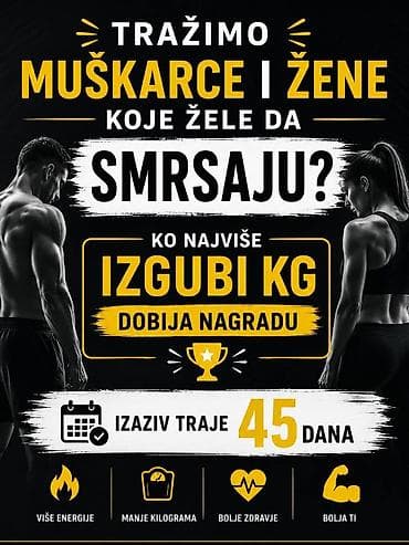 ZA VIŠE INFORMACIJA PIŠITE!!!!!FIT izazov za mršavljenje – 45 dana -