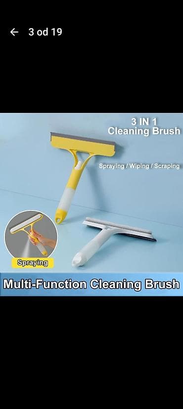 noz za sundjer: 3-u-1 prskalica i brisač za stakla i pločice - Multifunkcionalni — 2