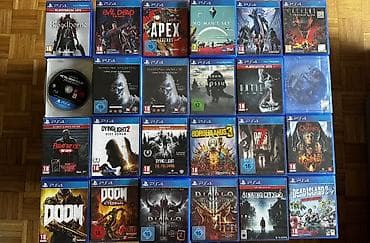 sega mega drive 2 igrice: Velika kolekcija originalnih PS5 i PS4 fizičkih izdanja (kutije sa — 4