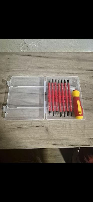 Set preciznih šrafcigera – 8 delova u kutiji - Višenamenski set sa