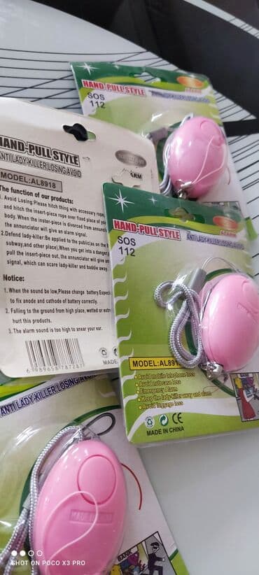 nanule za devojcice: Lični alarm kao privezak Kada se izvuče osigurač na jajetu zaista se — 3