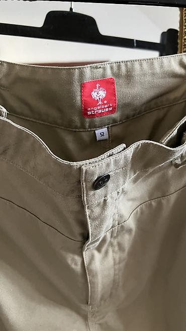 kosulja i kravata: Muške Strauss pantalone tri četvrt dužine, veličina 52. Veoma lepo — 4