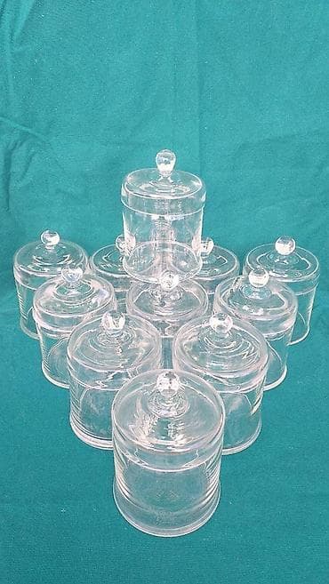 separator za prste: Staklene posude . Gazice tupferi . Kao sa slika — 1