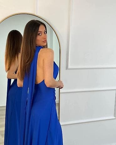 satenske haljine: Duga haljina u više boja — 7