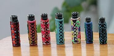 Bicycles: Clipper upaljači – kolekcija sa reljefnim futrolama (set) Komplet — 4