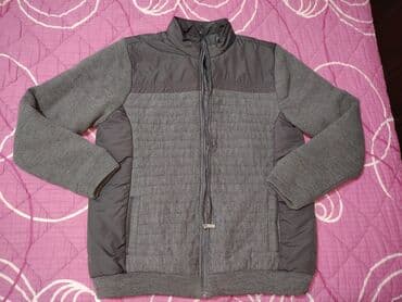 Sweatshirts: Transitional jacket, Nylon, 2XL (EU 56), Lc Waikiki, color - Grey — 2