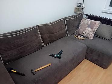 ugaone trpezarijske garniture ikea: Dimenzija 240×160. razvlači se može i za spavanje. stara 6god. prodaja — 1