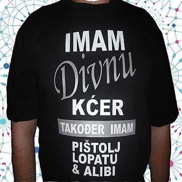 gap majice: Majice sa stampom i saljivim personalizovanim natpisima za muskarce — 2