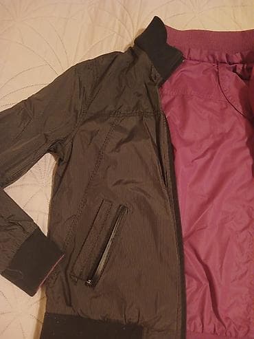 stepane jakne: Ženska/damska reverzibilna jakna – 2 u 1 - Dvostrana: jedna strana u — 2