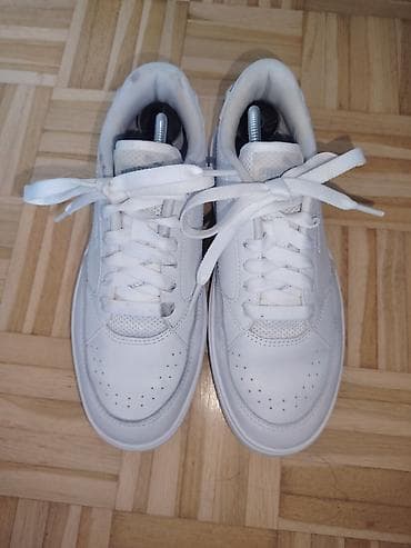 silikonske pertle za patike: Puma bele patike – niskog profila, klasičan kožni izgled ug 25cm - — 1