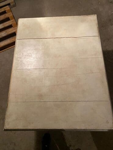 dimenzije barskih stolica: Alt dojč sto dimenzije 80x100, sredjen u Shabby Chic stilu. Sto je sa — 3