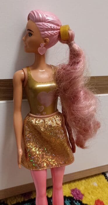jednorog igracka: Barbie Mattel revolution,menja boju u vodi,kosa i minđuše se — 1