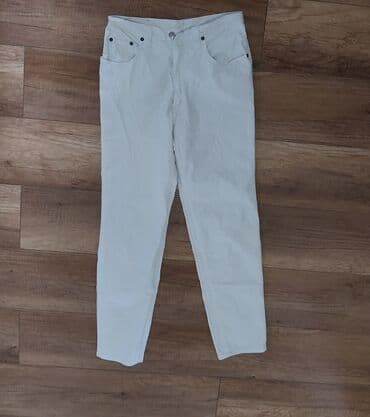 Pantalone: Normalan struk, Ravne nogavice — 2