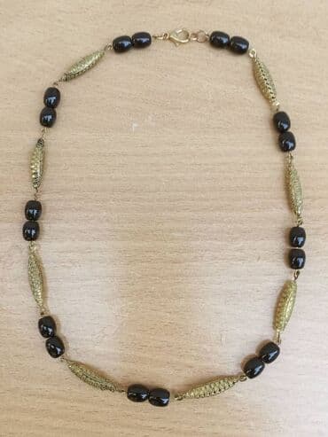 Fashion backpacks: Vintidž Ogrlica 7 Vintidž Ogrlica, staklo i metal sa radom — 3