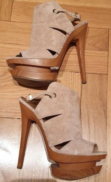 deichmann sandale na platformu: Sandale, 39.5 — 2