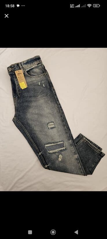 Muške farmerke – više modela sa ispranim i pocepanim efektom -