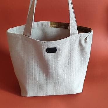 torbe od platna: Platnena torba – patchwork dizajn - Materijal: čvrsto platno/keper — 3