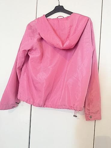 mona roza torbica: ONLY ženska lagana jakna sa kapuljačom – roza - Brend: ONLY - Model — 6