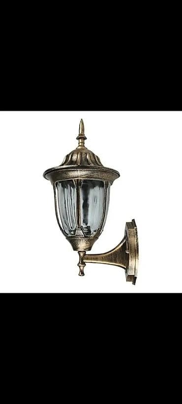 kvalitetne step deke: Spoljna zidna lampa – klasični fenjer - Tip: zidni fenjer za — 1