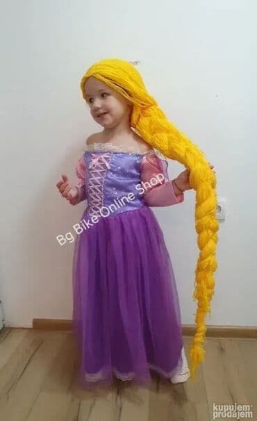 ljubicasta maca: **SUPER AKCIJA** **model 1** **ZLATOKOSA Rapanzel Rapunzel Tangled — 4