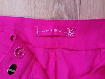 roze torba: S (EU 36), Visok struk — 3