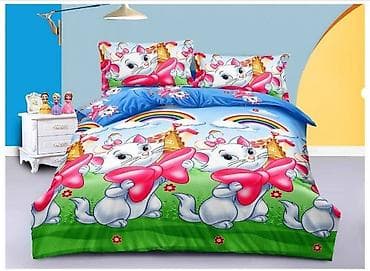 ganc novo: Dečiji set posteljine – više dezena Opis: - Višedelni set posteljine — 1