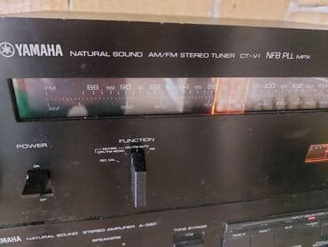 silvercrest pegla na paru: Tuner Yamaha CT-V1 star oko 45 godina, potpuno ispravan lepo hvata — 4