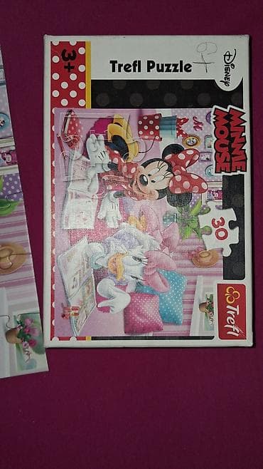 deciji kvad: Trefl dečiji set slagalica: - Minnie Mouse – 30 delova (Disney) - My — 7