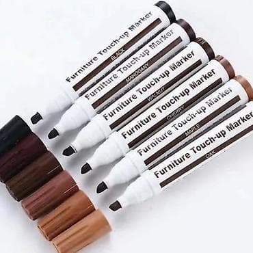 Electric Drills: Set od 8 flomastera i 8 vostanih za popravku ogrebotina na namestaju — 3