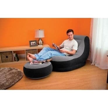 Armchairs: Intex Fotelja sa tabureom na naduvavanje Nameštaj na naduvavanje — 7